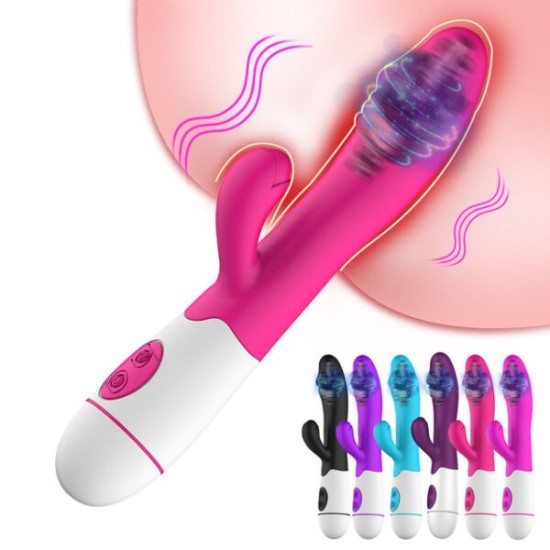 Dual Vibration Rabbit Vibrator – G-Spot & Clitoral Stimulator for Intense Pleasure