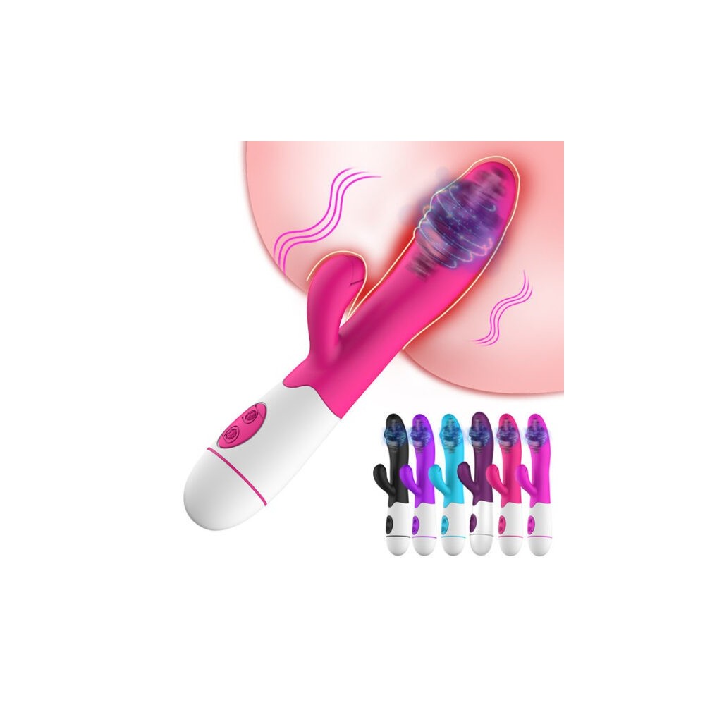 Vibratore Rabbit a Doppia Vibrazione – Stimolatore Punto G e Clitoride