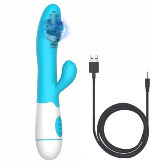 Dual Vibration Rabbit Vibrator – G-Spot & Clitoral Stimulator for Intense Pleasure