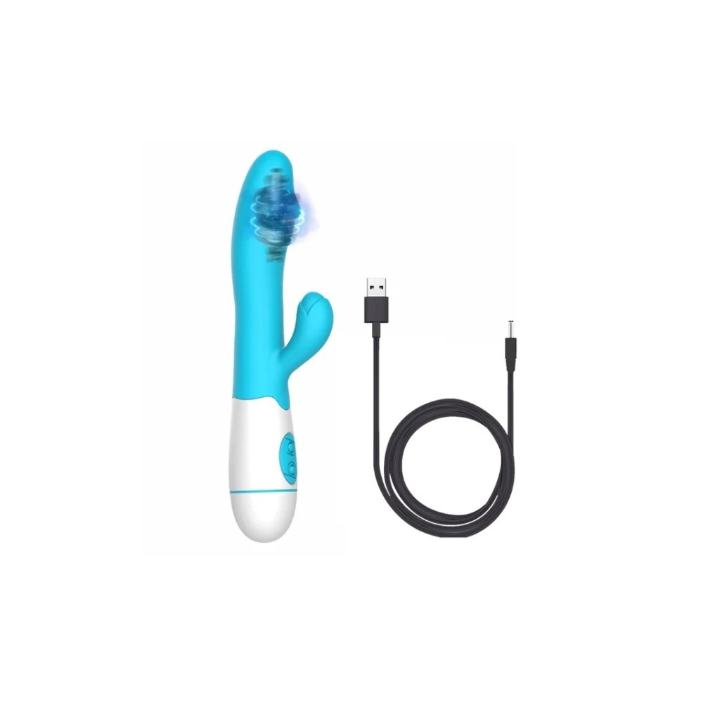 Dual Vibration Rabbit Vibrator – G-Spot & Clitoral Stimulator for Intense Pleasure