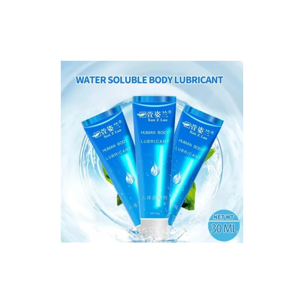Lubrificante Intimo a Base d’Acqua 30 ml – Gel Anale e Vaginale Morbido e Naturale