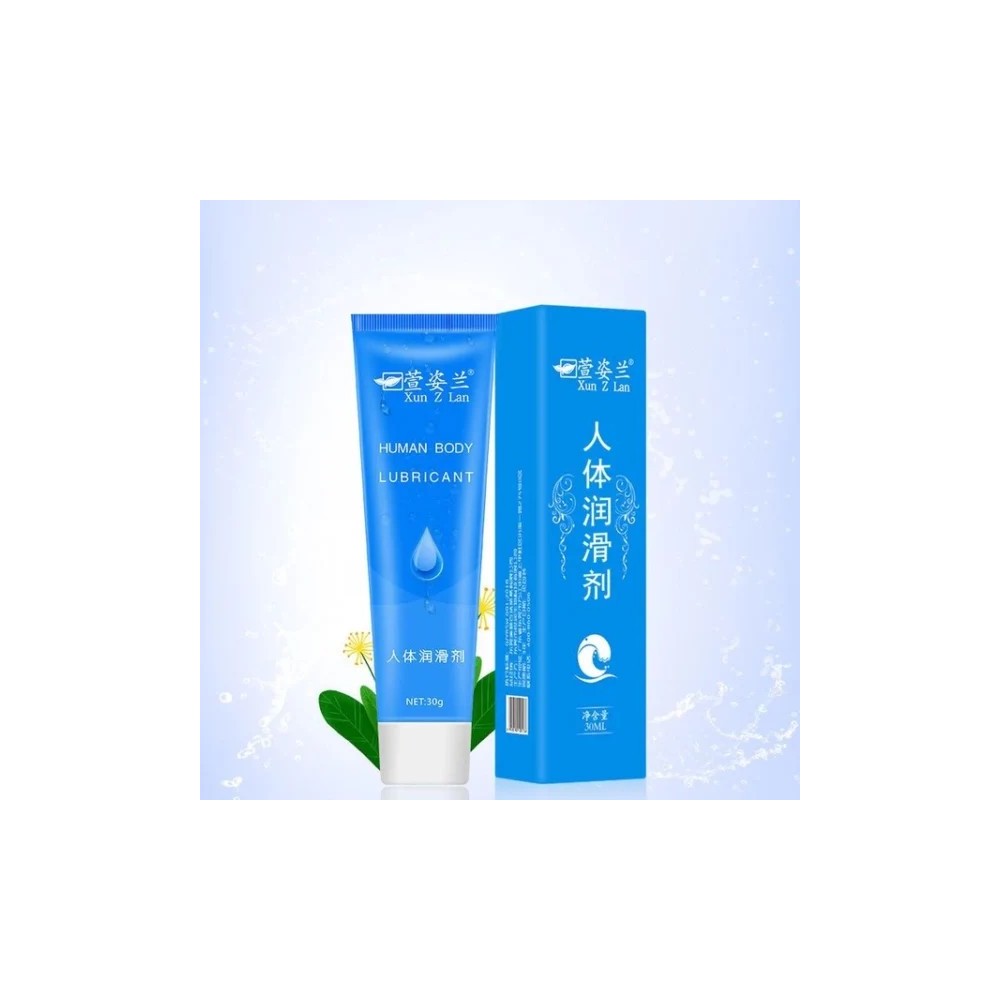 Lubrificante Intimo a Base d’Acqua 30 ml – Gel Anale e Vaginale Morbido e Naturale