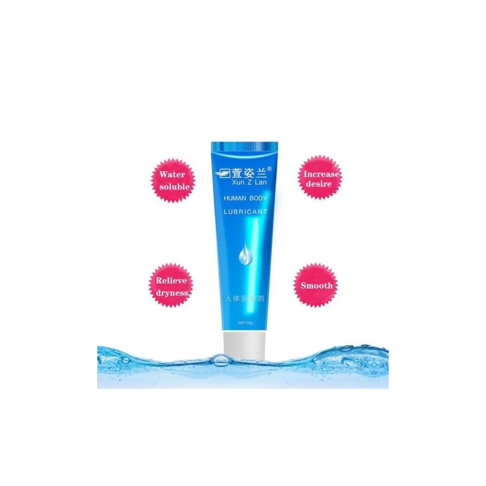 Lubrificante Intimo a Base d’Acqua 30 ml – Gel Anale e Vaginale Morbido e Naturale