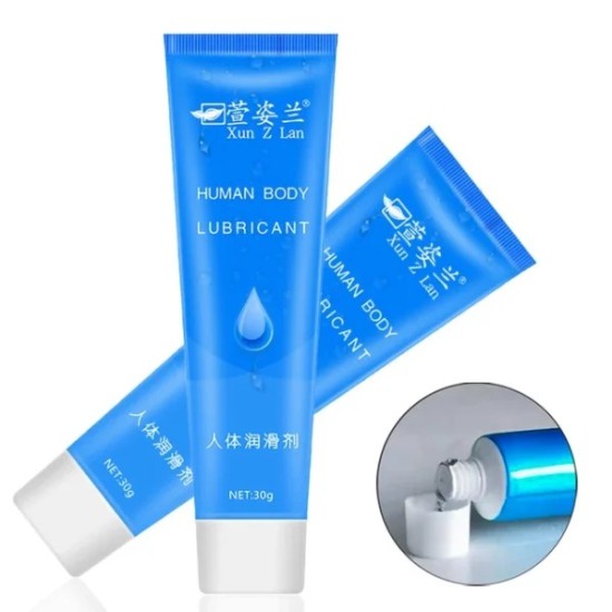 Lubrificante Intimo a Base d’Acqua 30 ml – Gel Anale e Vaginale Morbido e Naturale