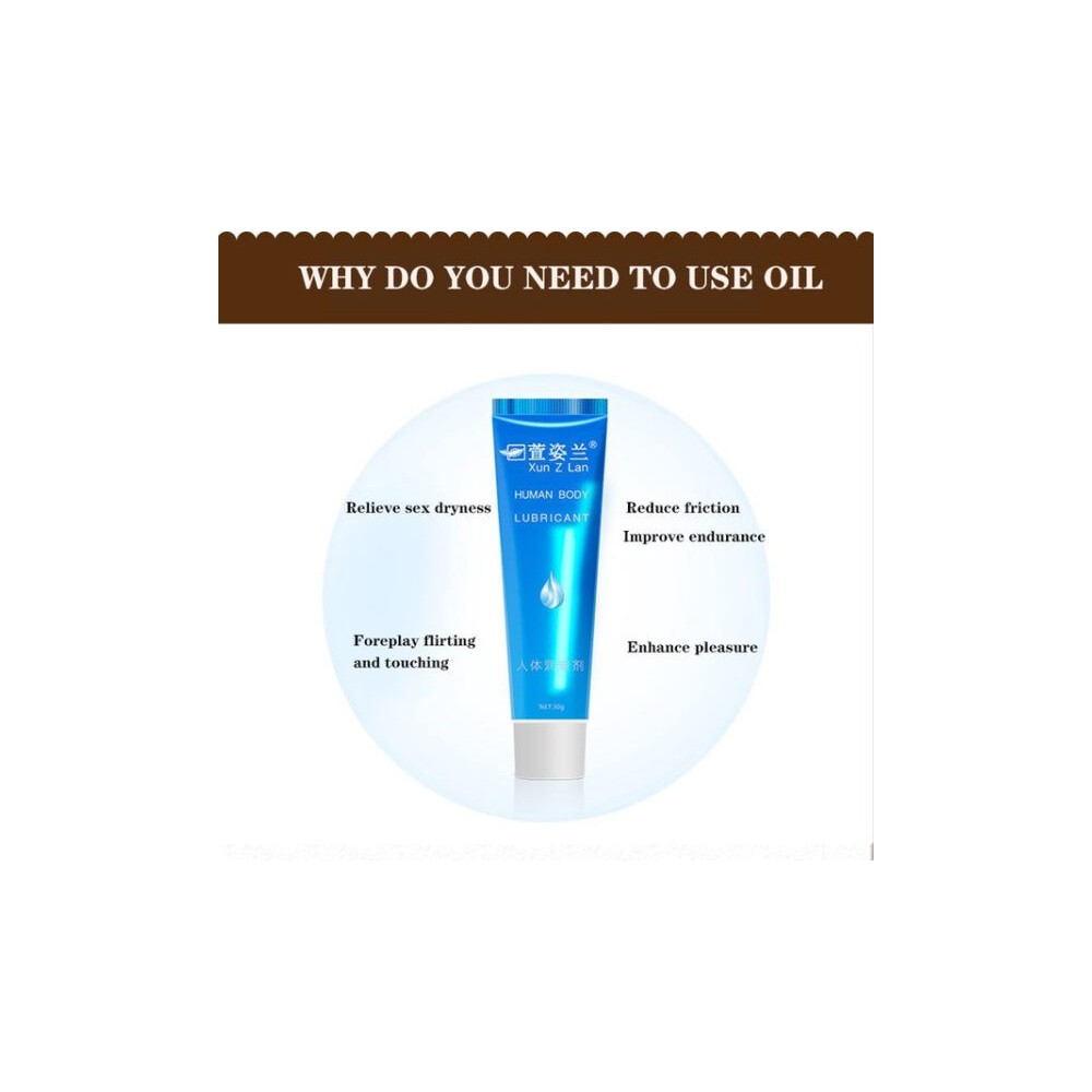 Lubrificante Intimo a Base d’Acqua 30 ml – Gel Anale e Vaginale Morbido e Naturale