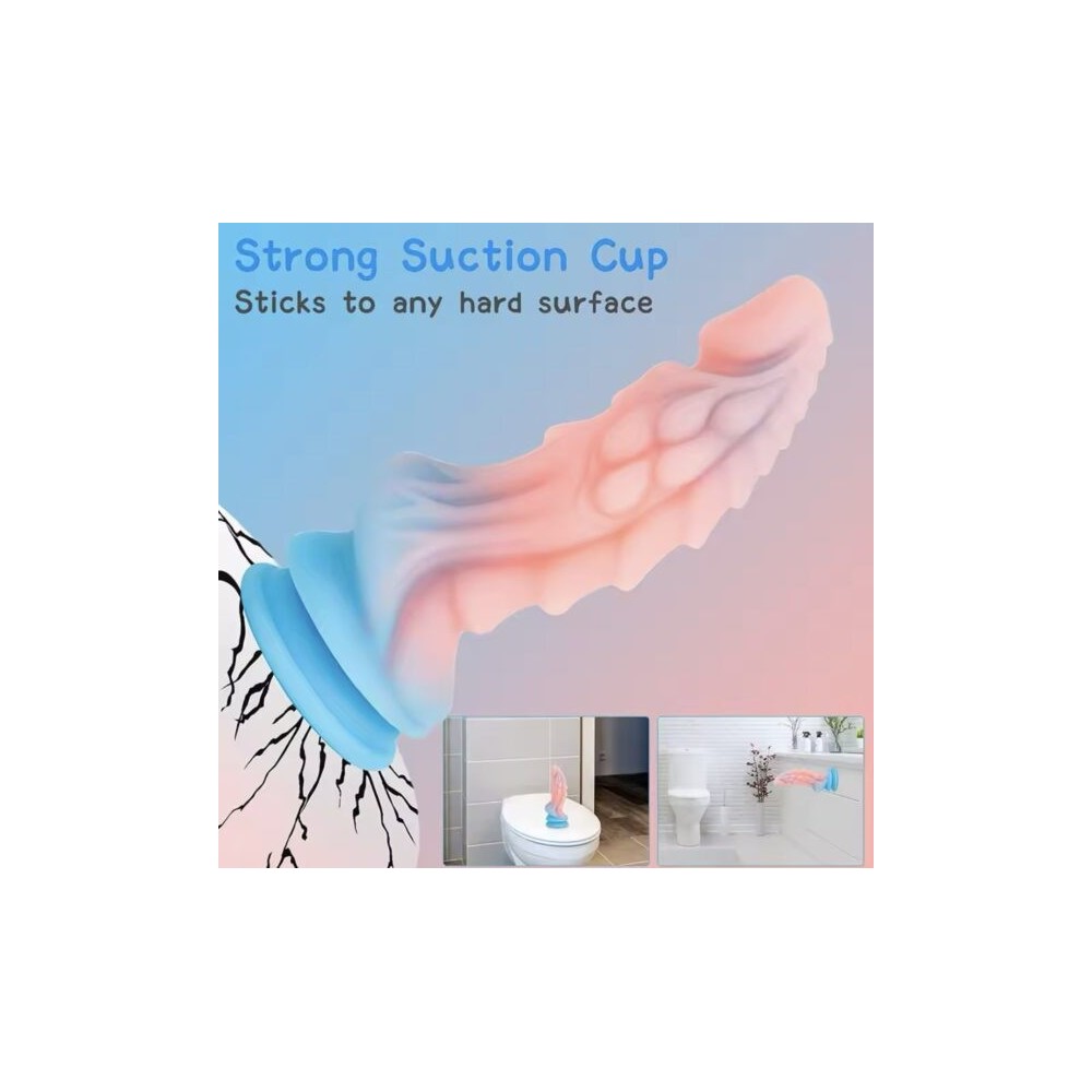 Dildo Mostro Realistico in Silicone con Ventosa Potente | 7/8 Pollici