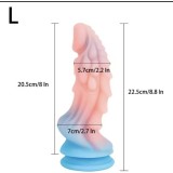 Dildo Mostro Realistico in Silicone con Ventosa Potente | 7/8 Pollici