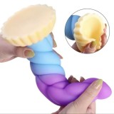 Realistic Dragon Silicone Dildo con Ventosa – Giocattolo Anale e Prostatico Unisex