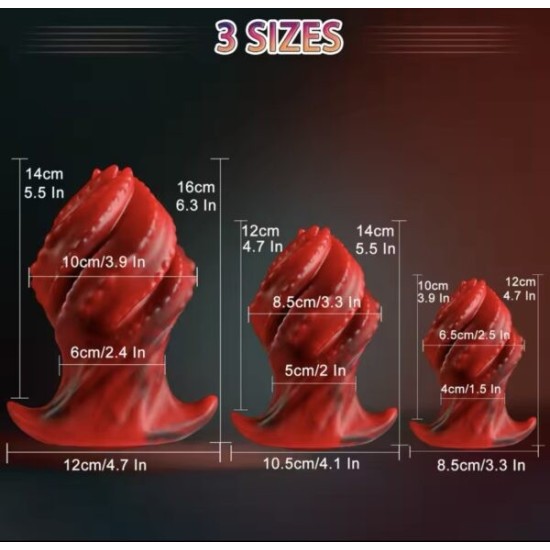 Large Wearable Anal Plug – Unisex Prostate Massager