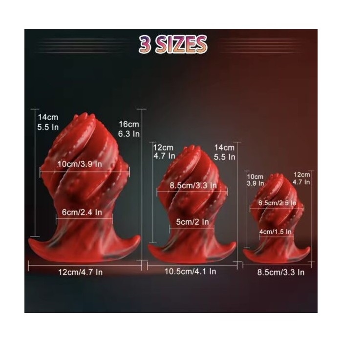 Large Wearable Anal Plug – Unisex Prostate Massager