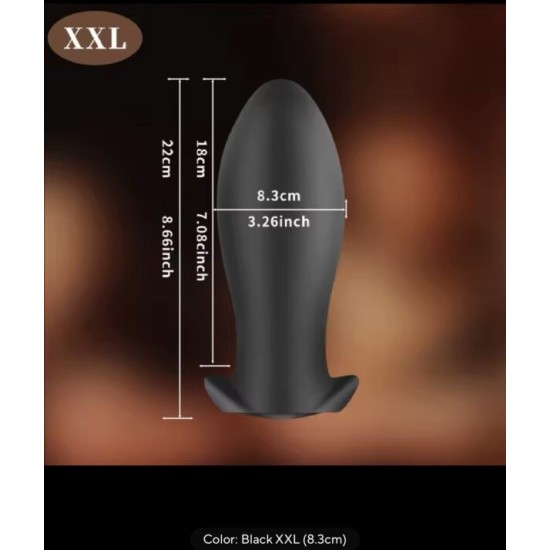 Large Anal Plug for Men & Women – Prostate Massager & BDSM Toy