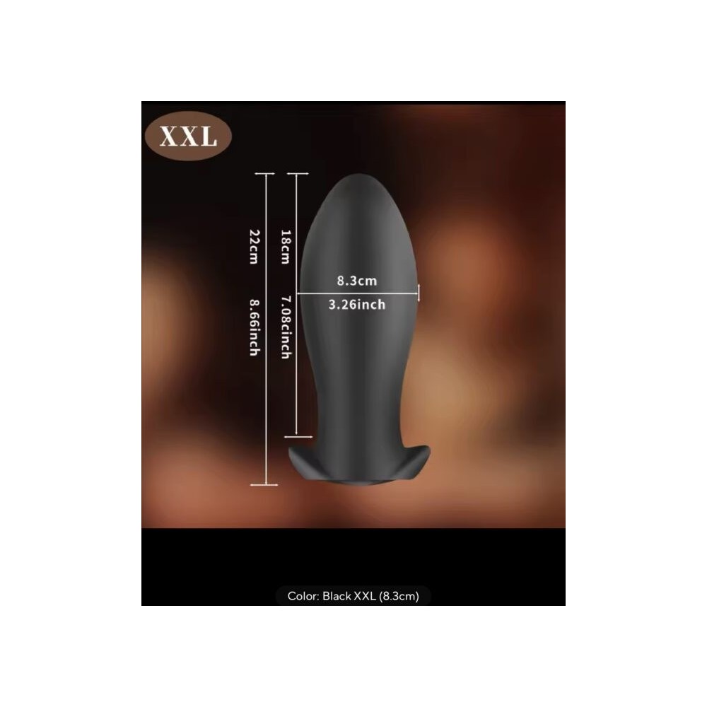 Large Anal Plug for Men & Women – Prostate Massager & BDSM Toy