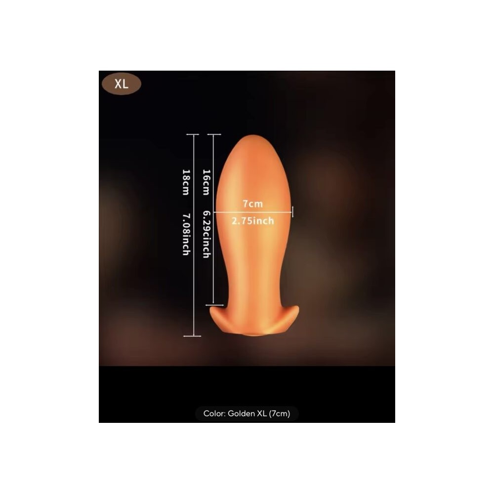 Large Anal Plug for Men & Women – Prostate Massager & BDSM Toy