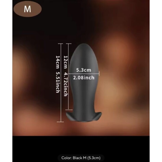 Large Anal Plug for Men & Women – Prostate Massager & BDSM Toy