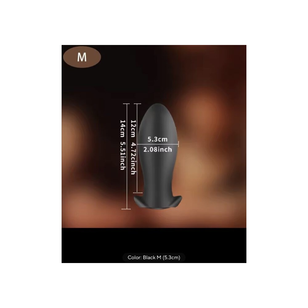 Large Anal Plug for Men & Women – Prostate Massager & BDSM Toy