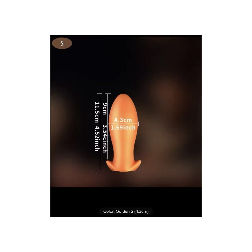 Large Anal Plug for Men & Women – Prostate Massager & BDSM Toy