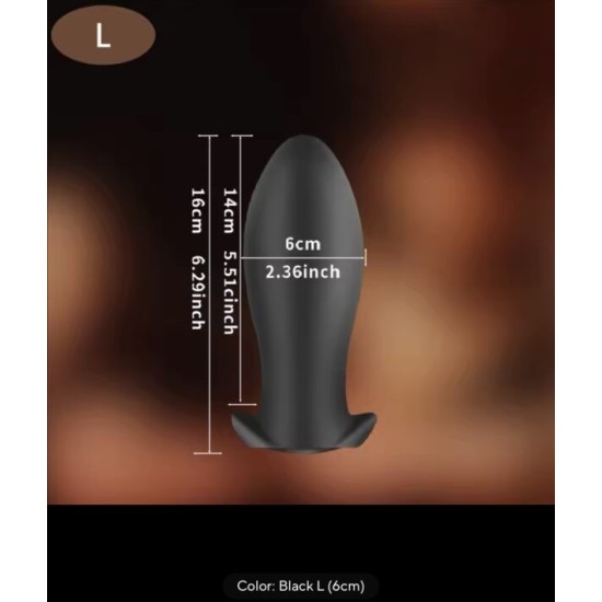 Large Anal Plug for Men & Women – Prostate Massager & BDSM Toy
