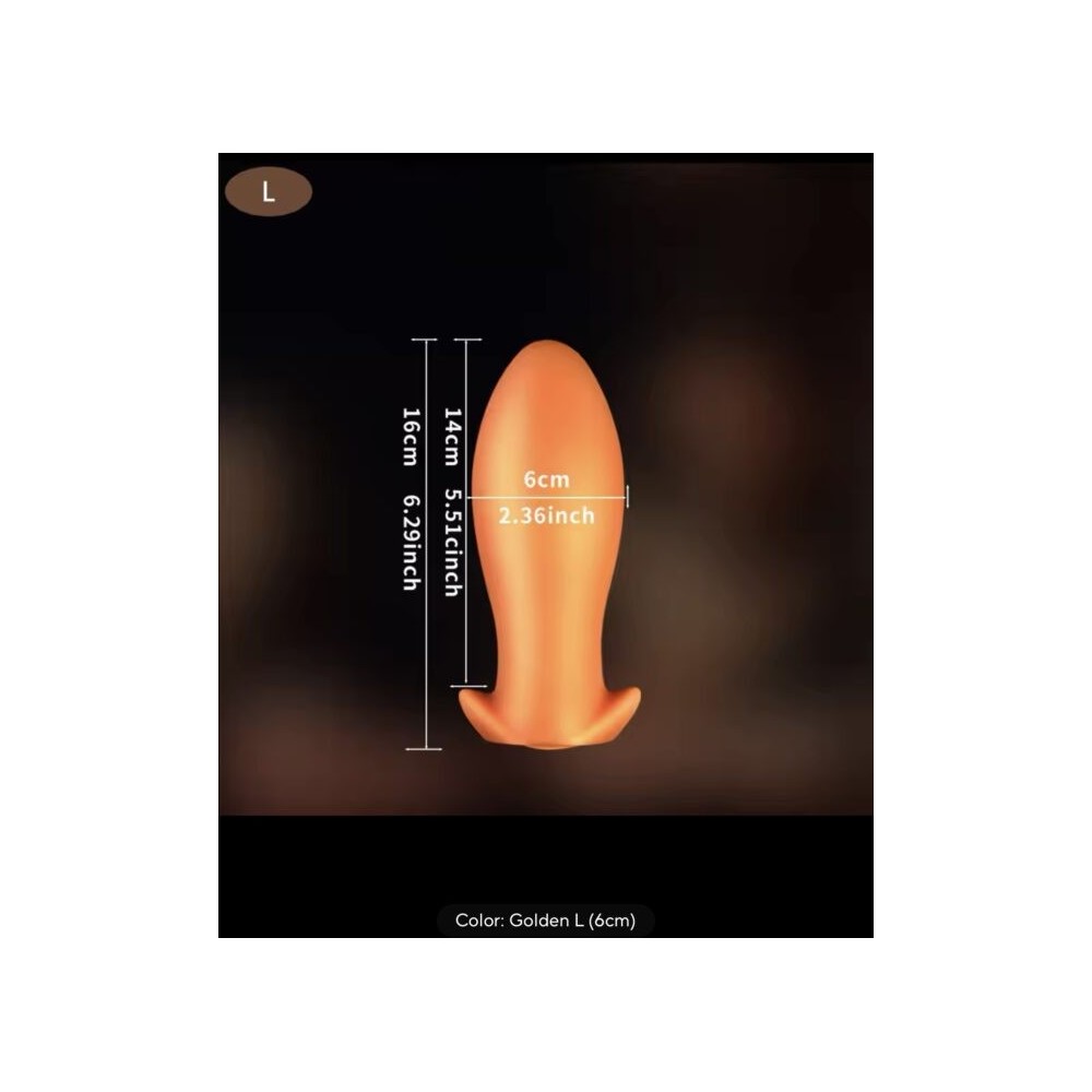 Large Anal Plug for Men & Women – Prostate Massager & BDSM Toy