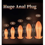 Large Anal Plug for Men & Women – Prostate Massager & BDSM Toy