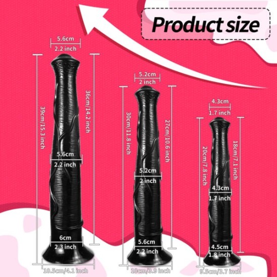 Dildo a Forma di Cavallo – Grande Giocattolo Realistico Anale e Punto G per Uomo e Donna
