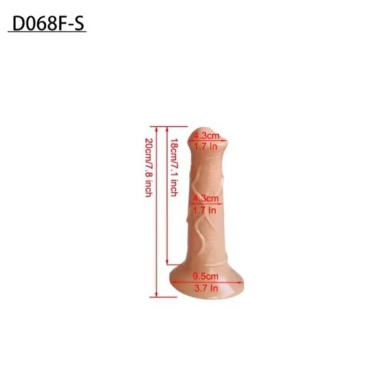Dildo a Forma di Cavallo – Grande Giocattolo Realistico Anale e Punto G per Uomo e Donna