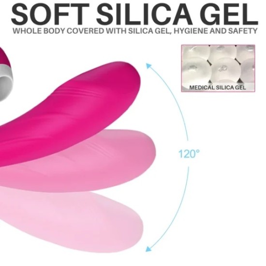 G-Spot & Clitoral Suction Vibrator – 9 Modes, Waterproof IPX7