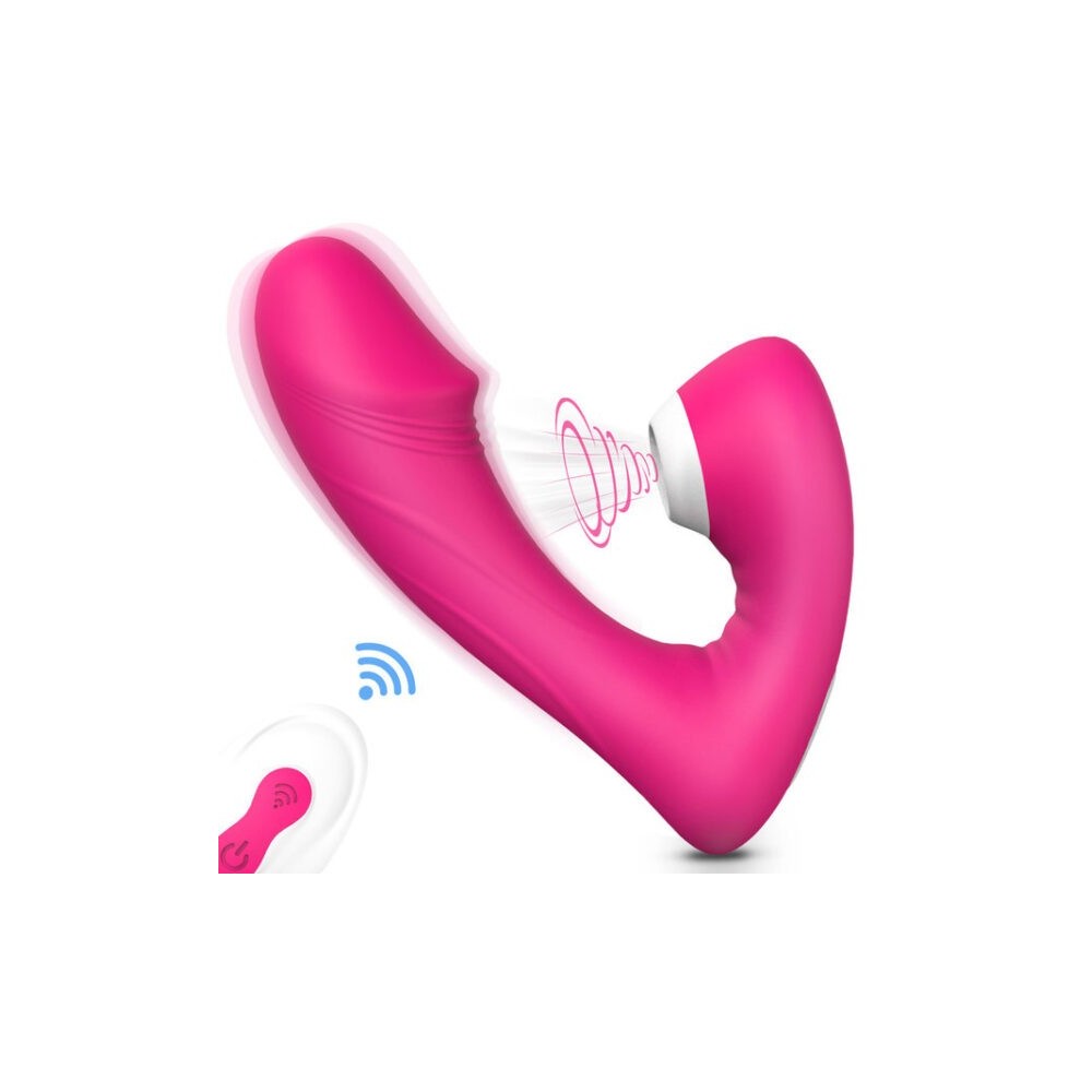 G-Spot & Clitoral Suction Vibrator – 9 Modes, Waterproof IPX7