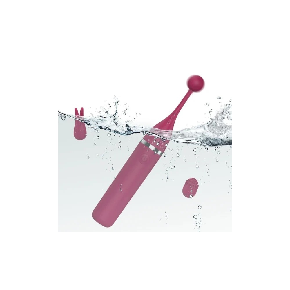 G-Spot & Clitoral Stimulator – 3 Heads, 10 Vibration Modes, Waterproof Vibrator for Women