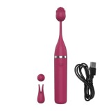 G-Spot & Clitoral Stimulator – 3 Heads, 10 Vibration Modes, Waterproof Vibrator for Women