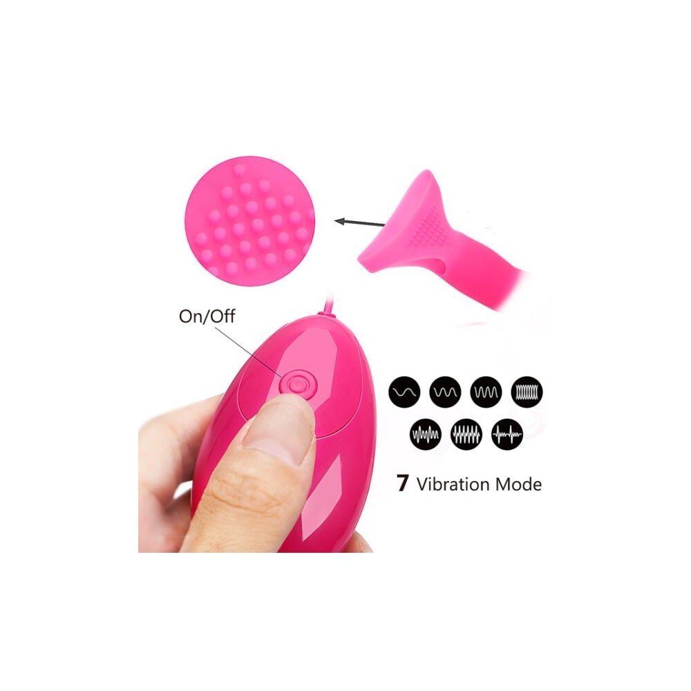 Vibratore da Dito a 7 Velocità – Stimolatore Clitorideo e Punto G per Donne e Coppie