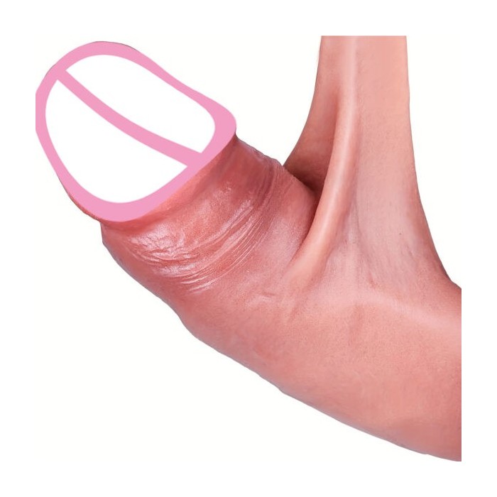 Realistic Dildo with Sliding Foreskin – Lifelike Pleasure