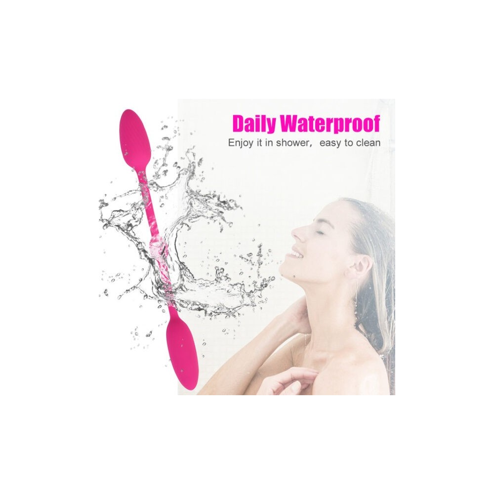 Double-Head Clitoral & G-Spot Vibrator with Remote Control | 10 Vibration Modes