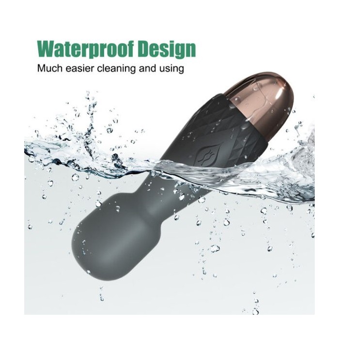 Mini Wand Potente – Vibratore Clitorideo e Punto G | 10 Modalità di Vibrazione