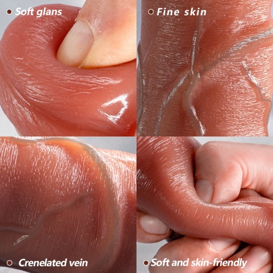 Dildo Automatico con Telecomando e Riscaldamento | Vibratore Realistico per Donne