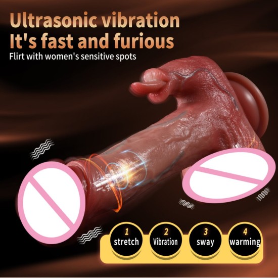 Realistic Soft Silicone Dildo for Women | Natural Feel & Discreet Shipping