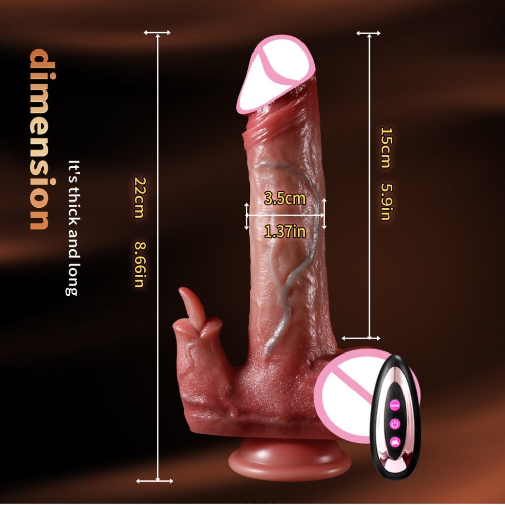 Realistic Soft Silicone Dildo for Women | Natural Feel & Discreet Shipping