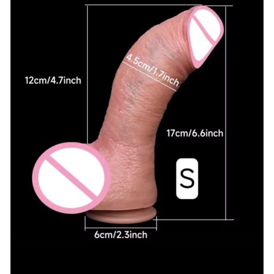Dildo realistico per donne e uomini – Comodo, rigido e con ventosa resistente