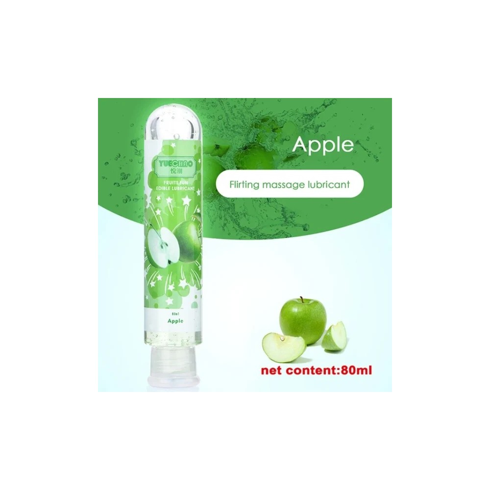 Lubrificante Commestibile a Base d’Acqua 80ml – Gel Intimo Naturale per Coppie