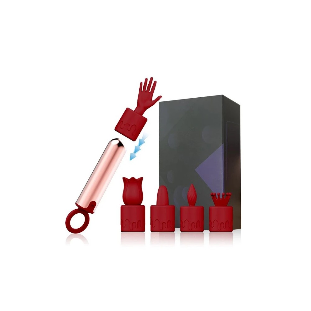 5-in-1 Mini Bullet Vibrator – Clitoral & G-Spot Stimulator