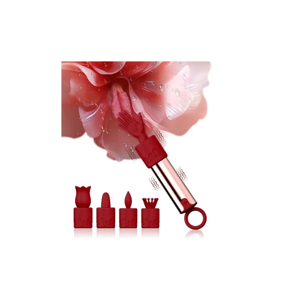 Vibratore Mini Bullet 5-in-1 – Stimolatore Clitorideo e Punto G