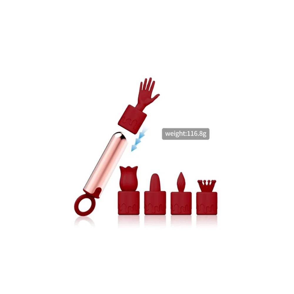 5-in-1 Mini Bullet Vibrator – Clitoral & G-Spot Stimulator