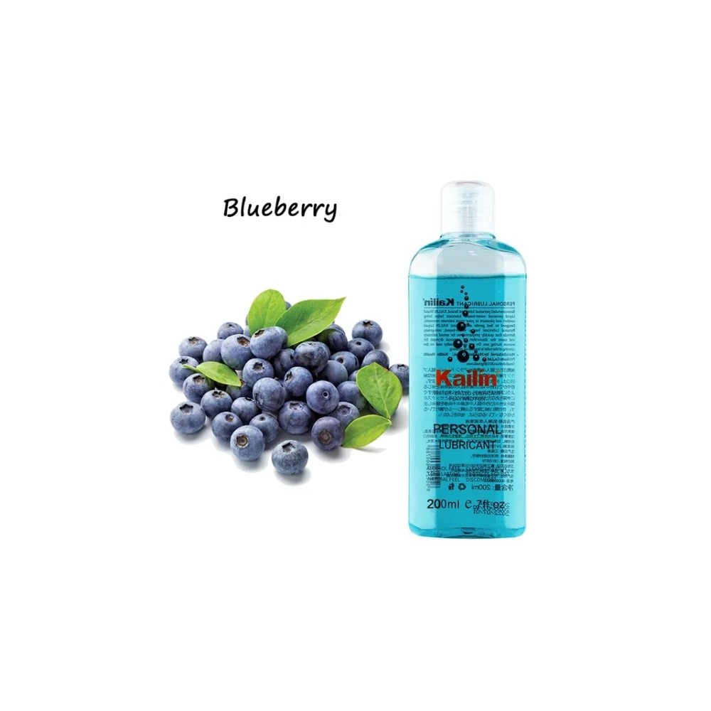 200ml Water-Based Fruit Lubricant – Blueberry, Strawberry & Peach | Natural Intimate Gel