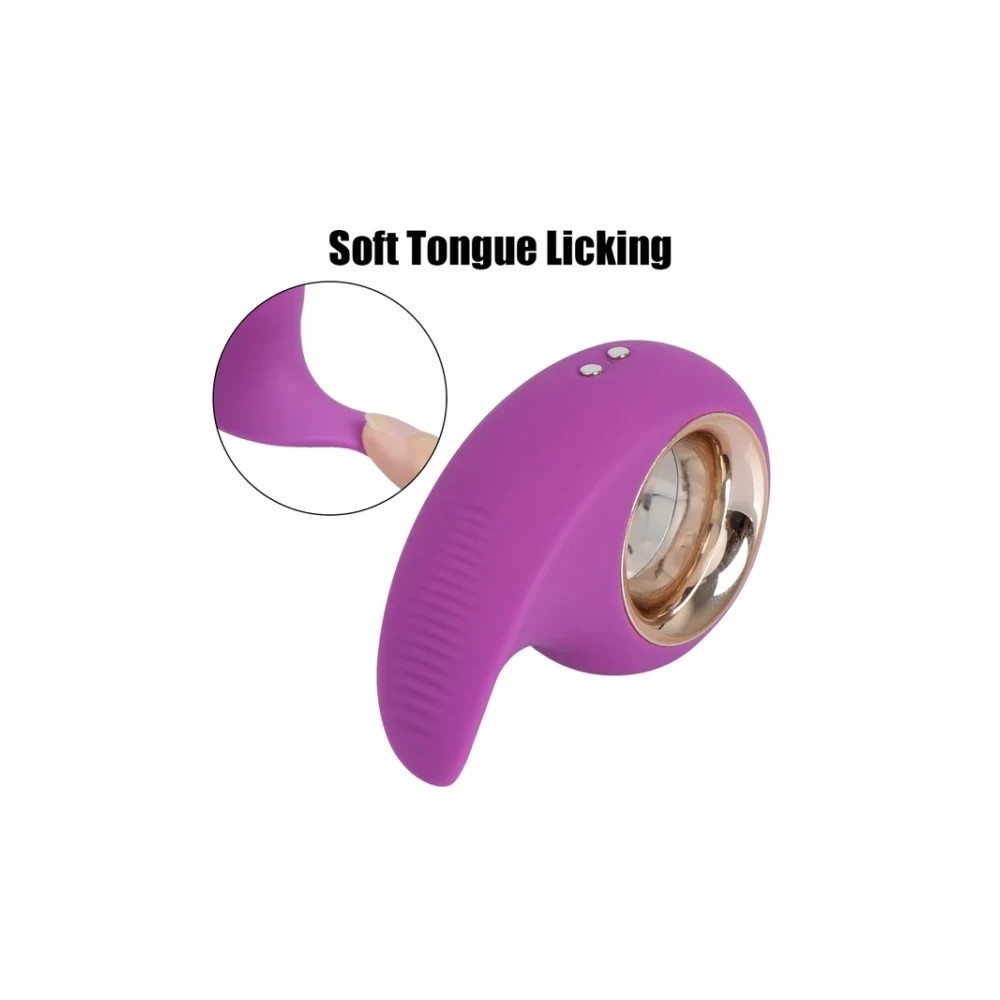18-Mode Tongue Licking Vibrator for Women | Clit & Nipple Stimulator USB Rechargeable