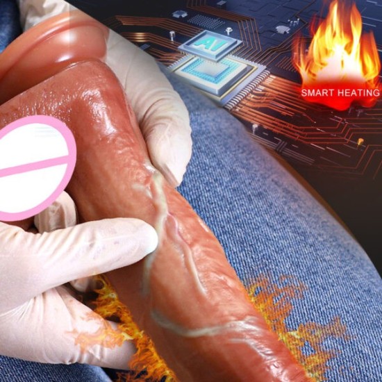 10" Realistic Silicone Dildo with Suction Cup – Soft, Safe & Lifelike