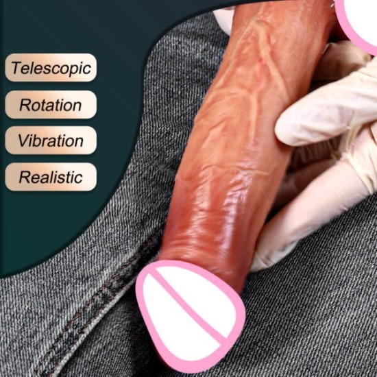 10" Realistic Silicone Dildo with Suction Cup – Soft, Safe & Lifelike