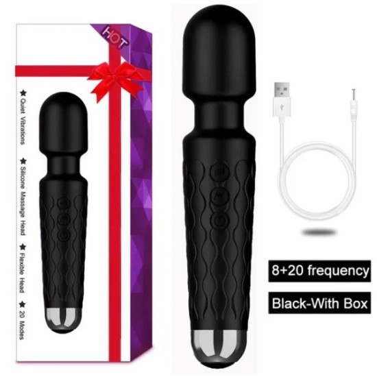 Vibratore Wireless a 10 Velocità per Donne – Stimolatore Clitorideo e Anale | Magic Wand