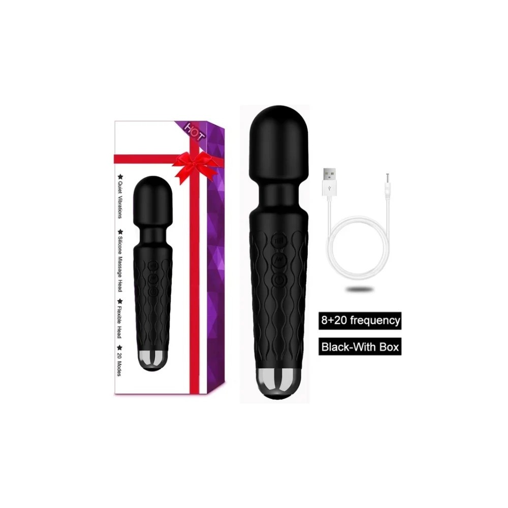 10-Speed Wireless Vibrator for Women – Clitoral & Anal Stimulator | Magic Wand