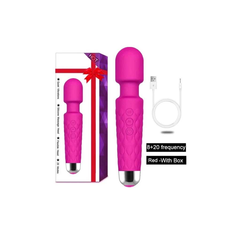Vibratore Wireless a 10 Velocità per Donne – Stimolatore Clitorideo e Anale | Magic Wand