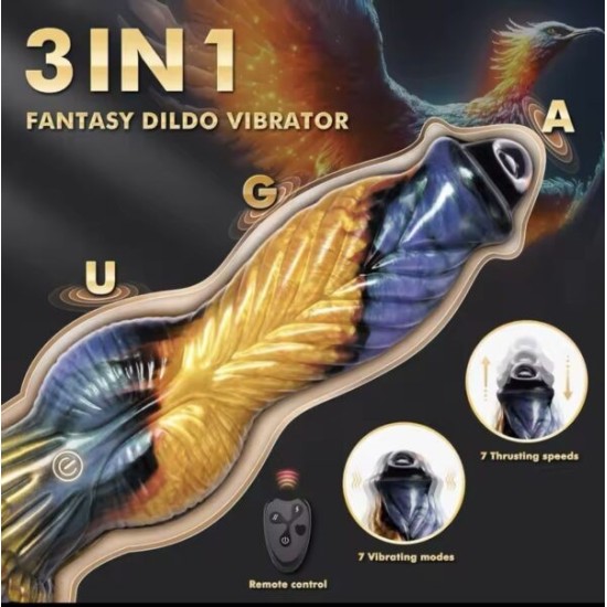 10" Realistic Telescopic Vibrator – Soft Silicone Dildo for G-Spot & Anal Stimulation