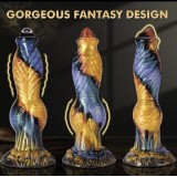 10" Realistic Telescopic Vibrator – Soft Silicone Dildo for G-Spot & Anal Stimulation